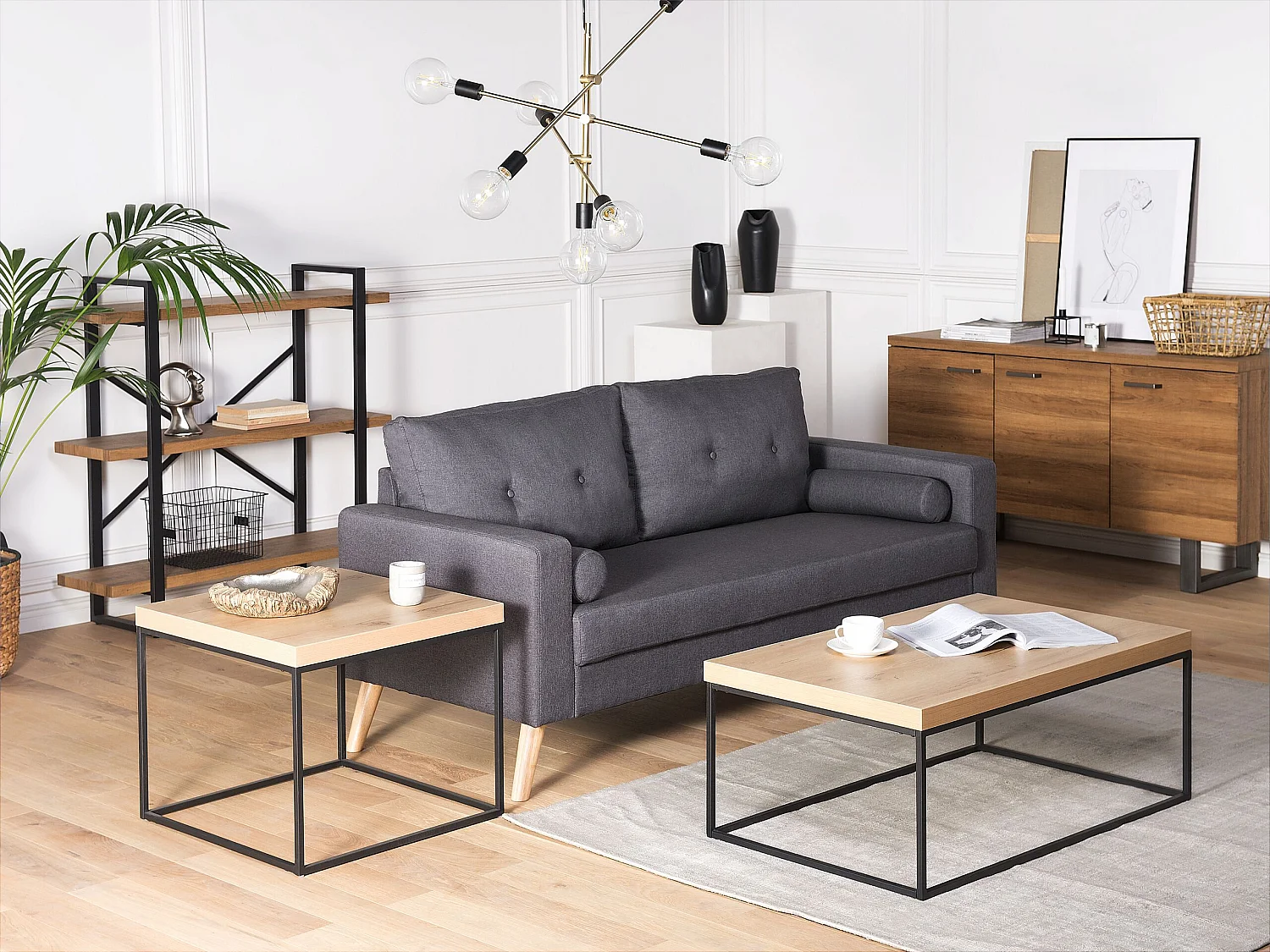 Couchtisch DELANO Hellbraun