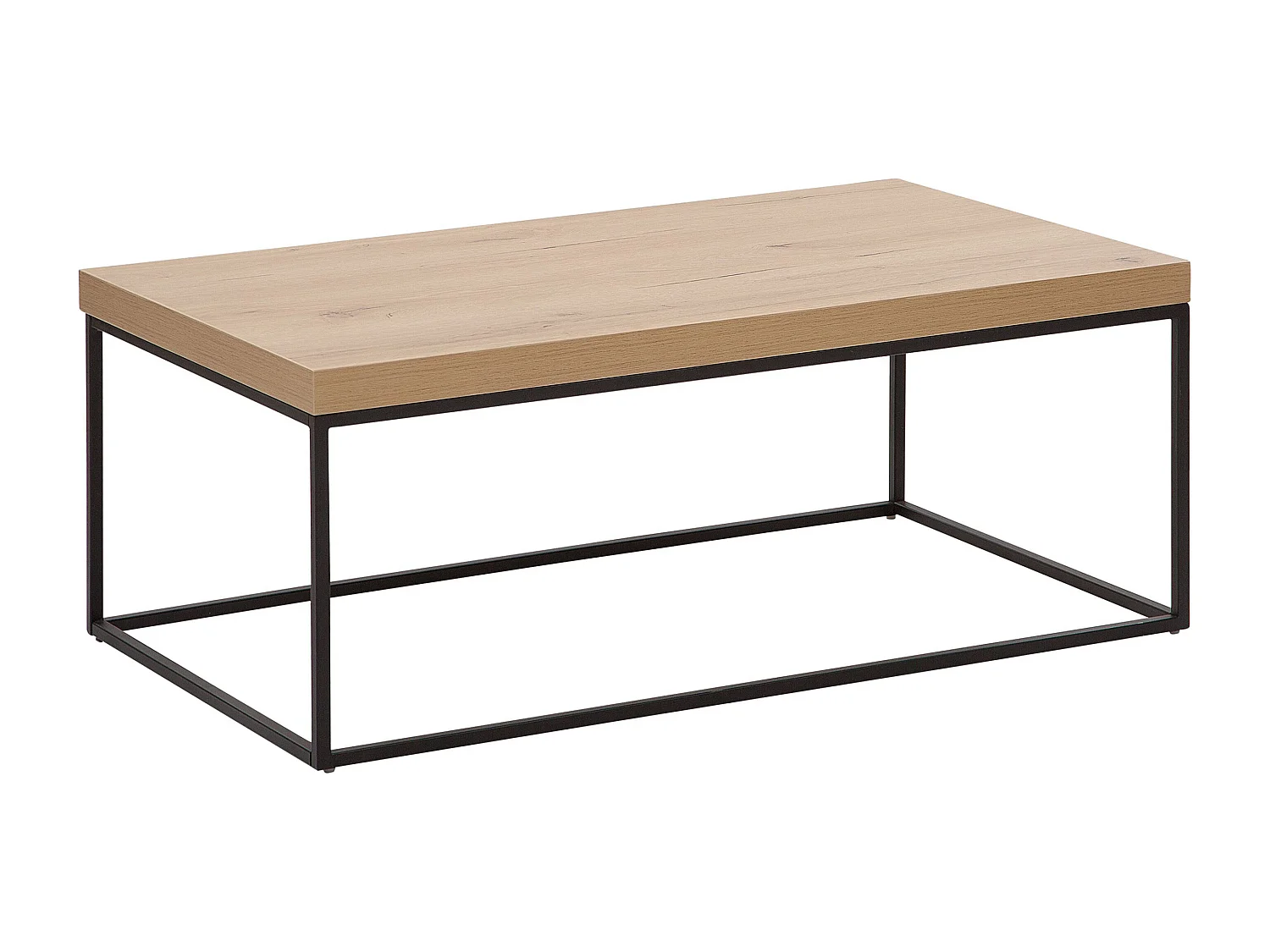 Mesa de centro DELANO Marrón claro