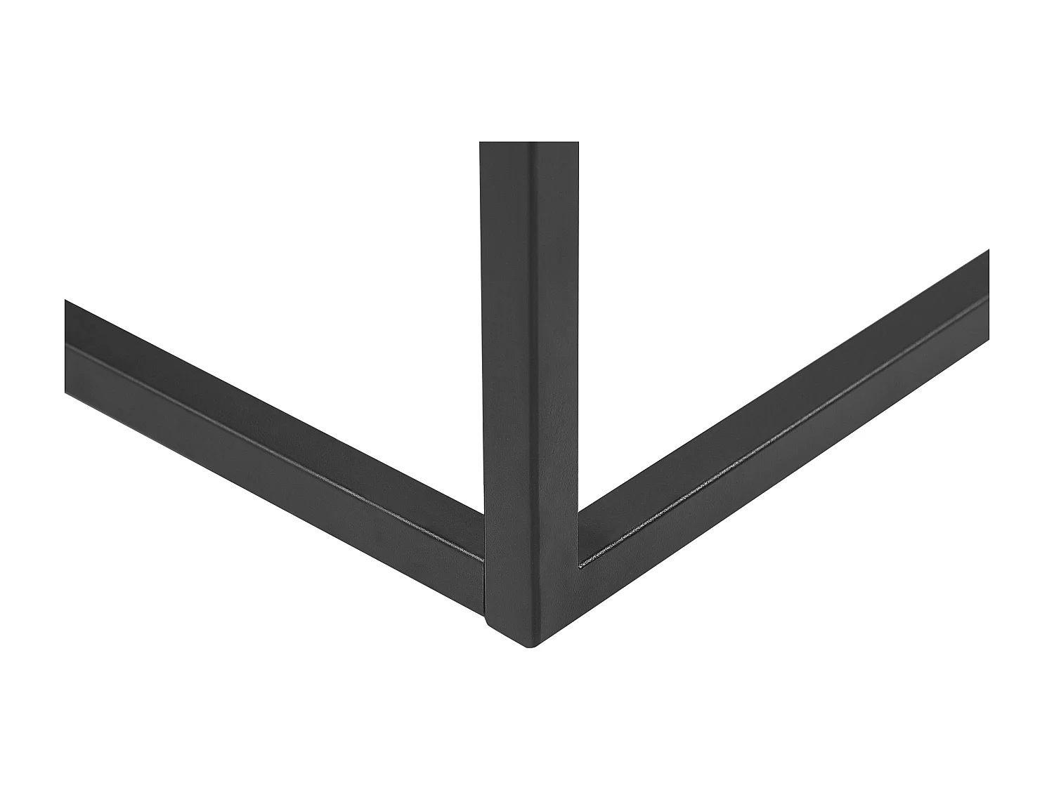 Couchtisch DELANO Marmor Optik / Schwarz