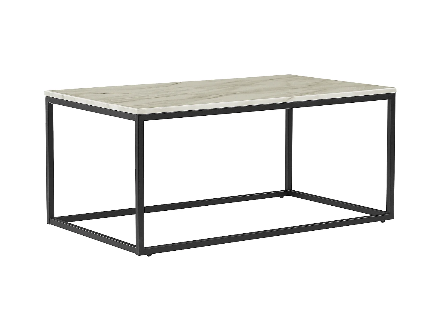 Table basse DELANO Marbre/noir