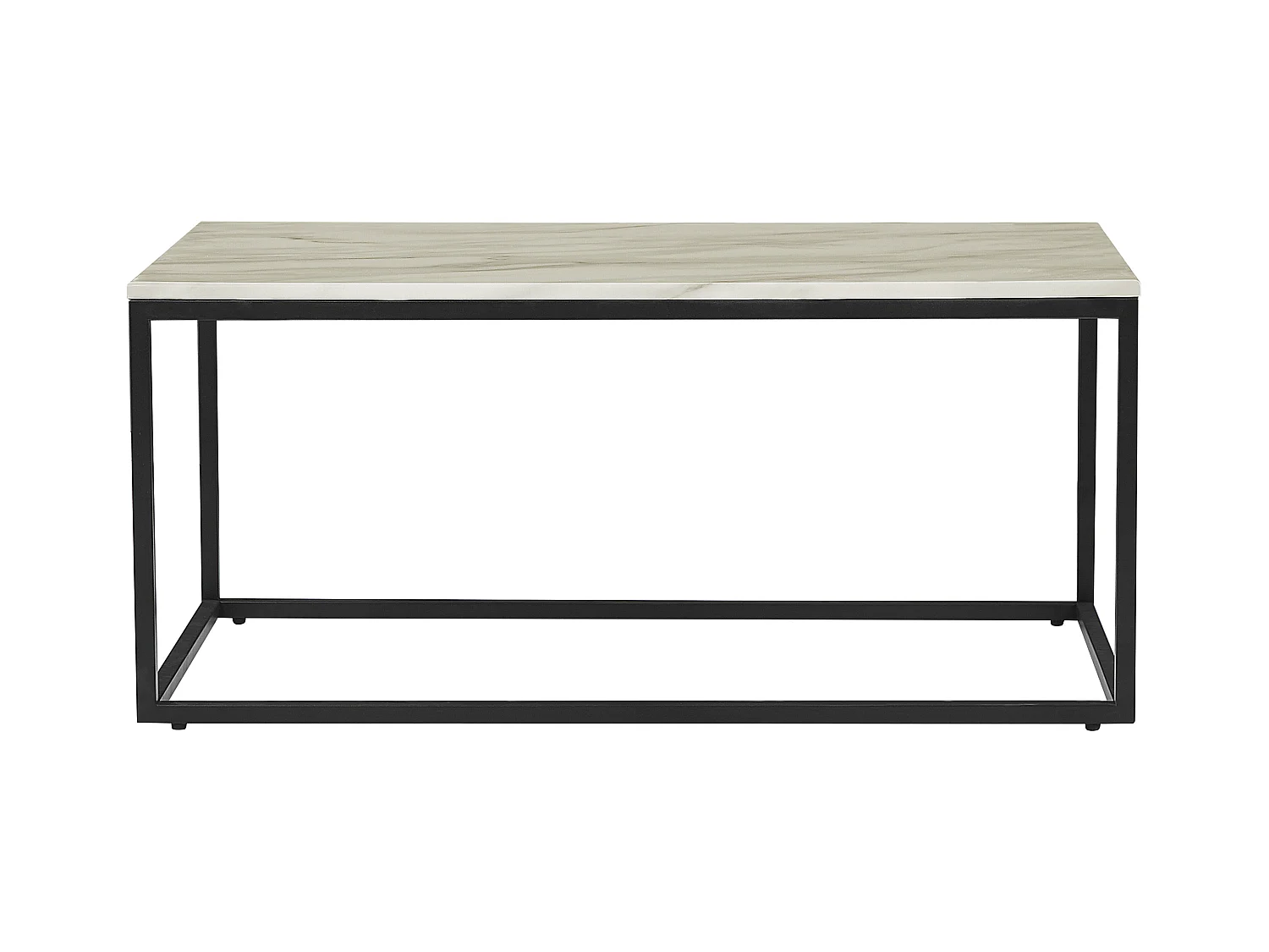 Table basse DELANO Marbre/noir