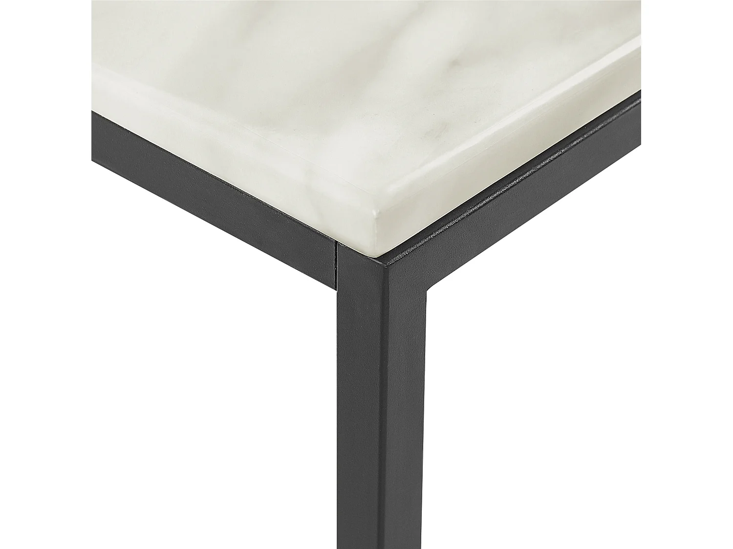 Mesa de centro DELANO Mármol/Negro