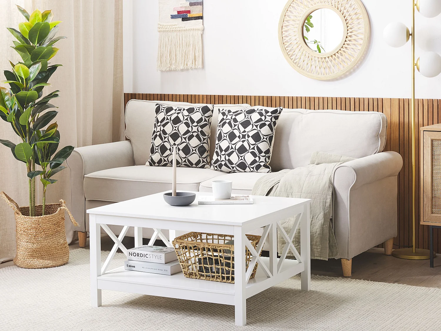 Table basse LOTTA Blanc