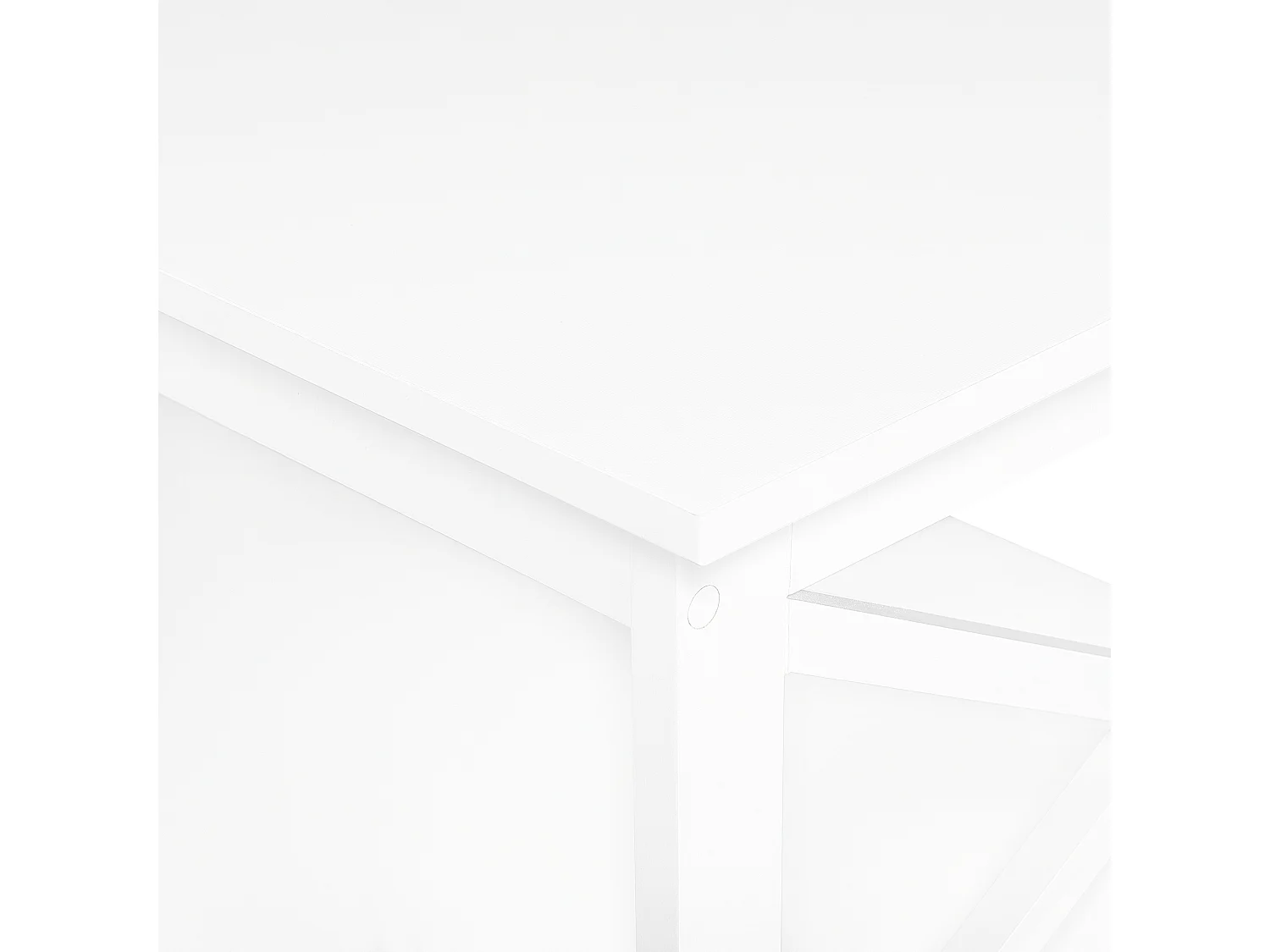 Tavolino da caffè FOSTER Bianco