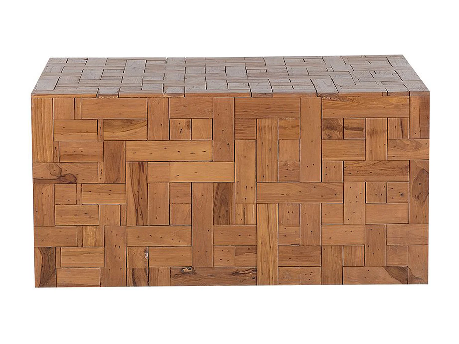 Table basse GAMBO Teck Marron