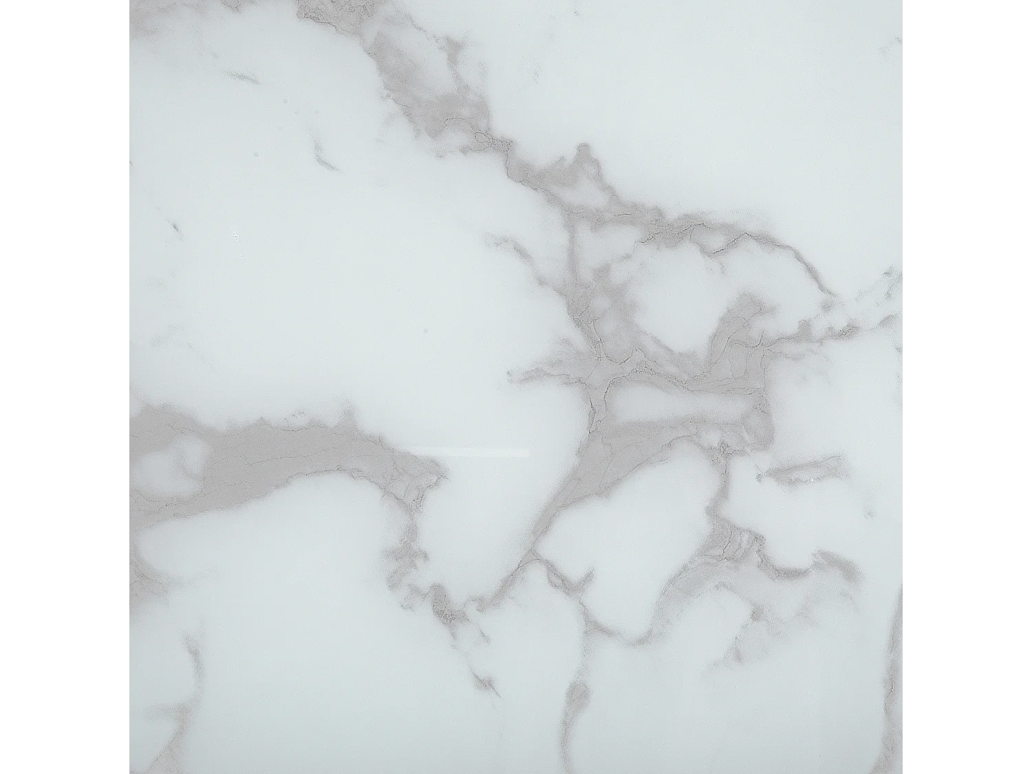 Tavolino da caffè MERIDIAN Vetro temperato Marmo/ Argento