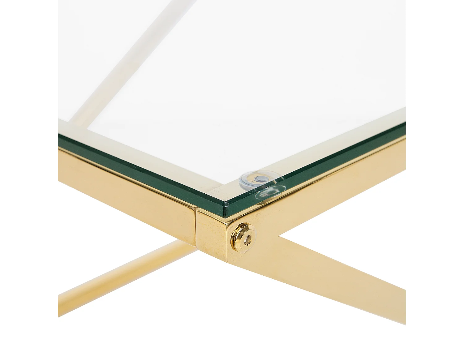 Salontafel BEVERLY Glas Goud