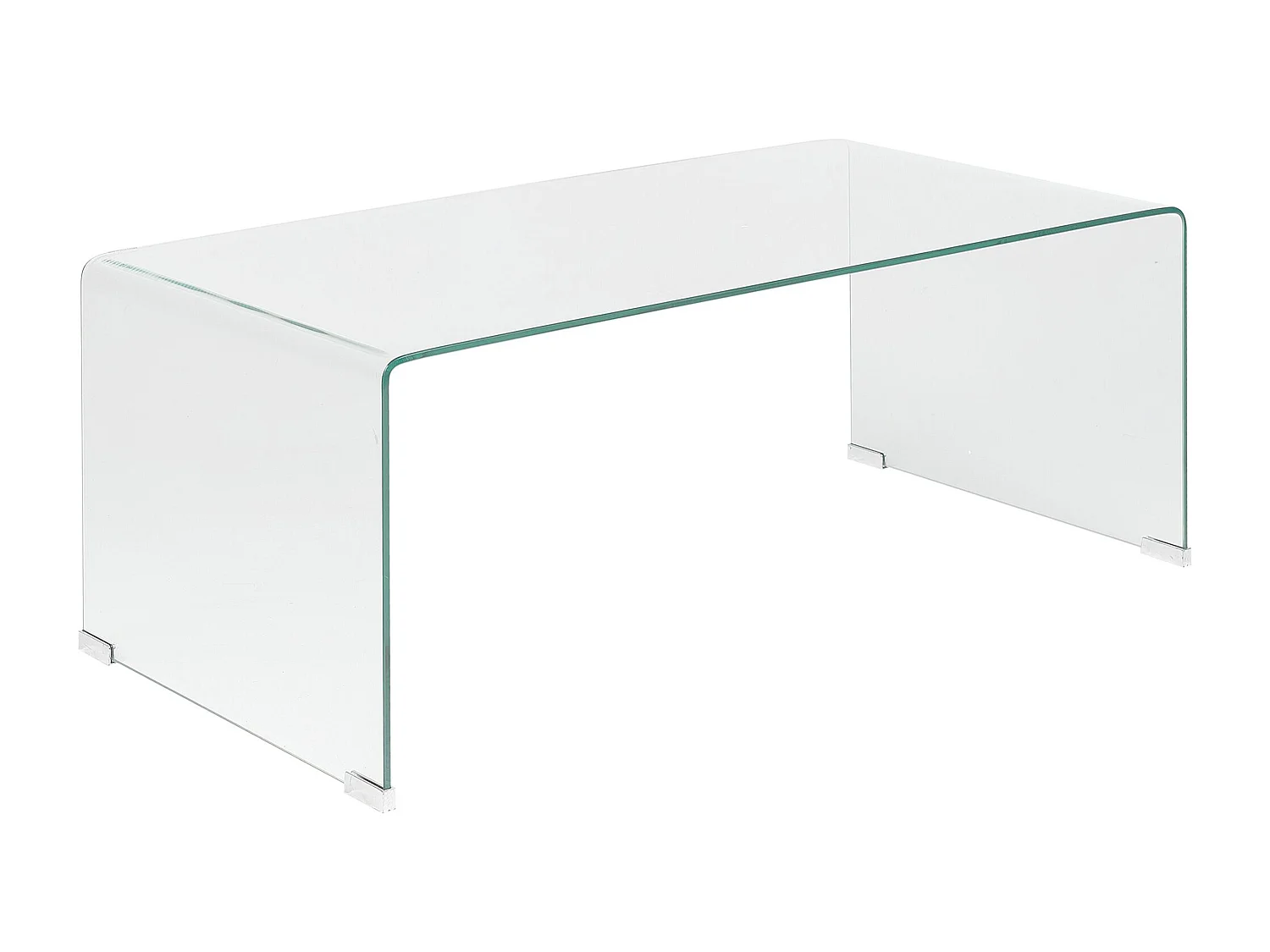 Couchtisch KENDALL Sicherheitsglas Transparent