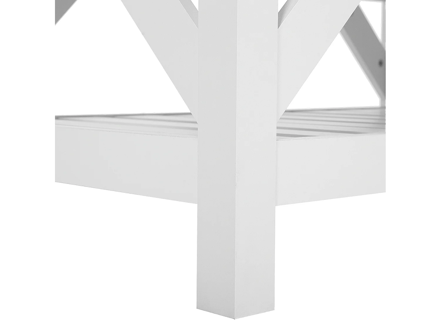 Table basse SAVANNAH Marron/blanc