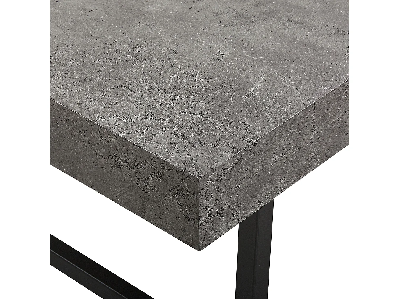 Mesa de centro DELUZ Gris efecto hormigón