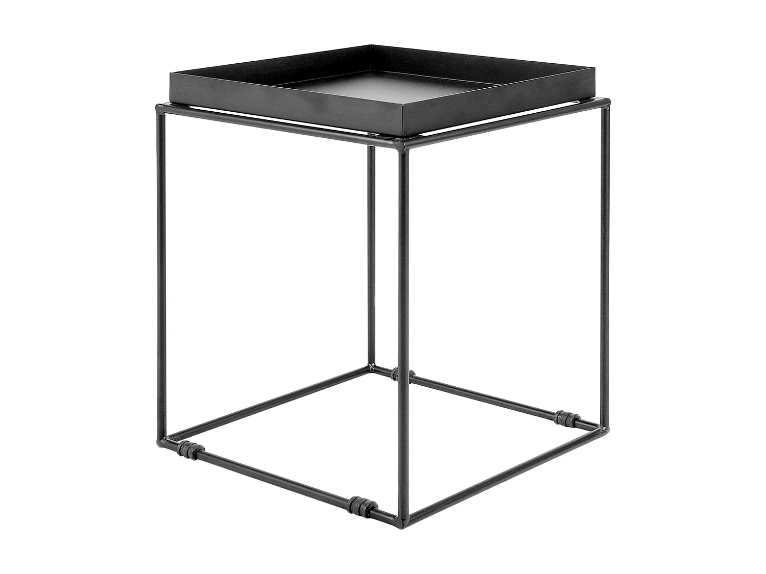 Bijzettafel SAXON Metaal Zwart