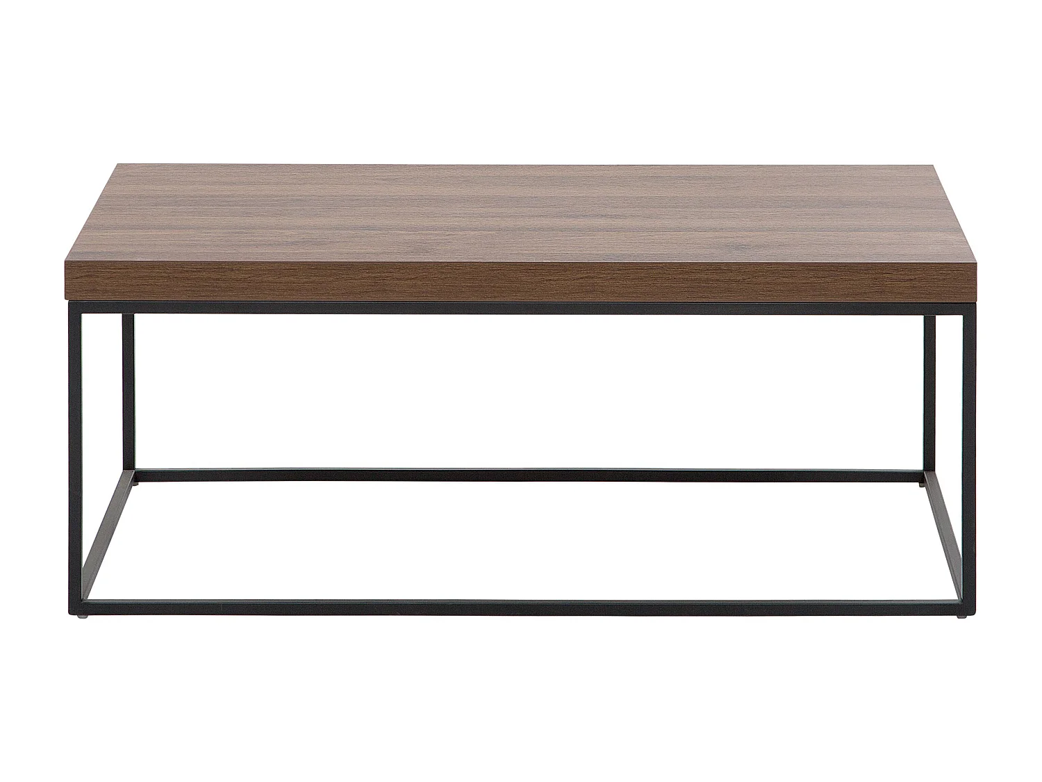 Mesa de centro DELANO Marrón oscuro