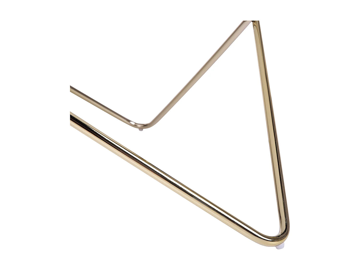 Salontafel MERIDIAN Veiligheidsglas Zwart/goud