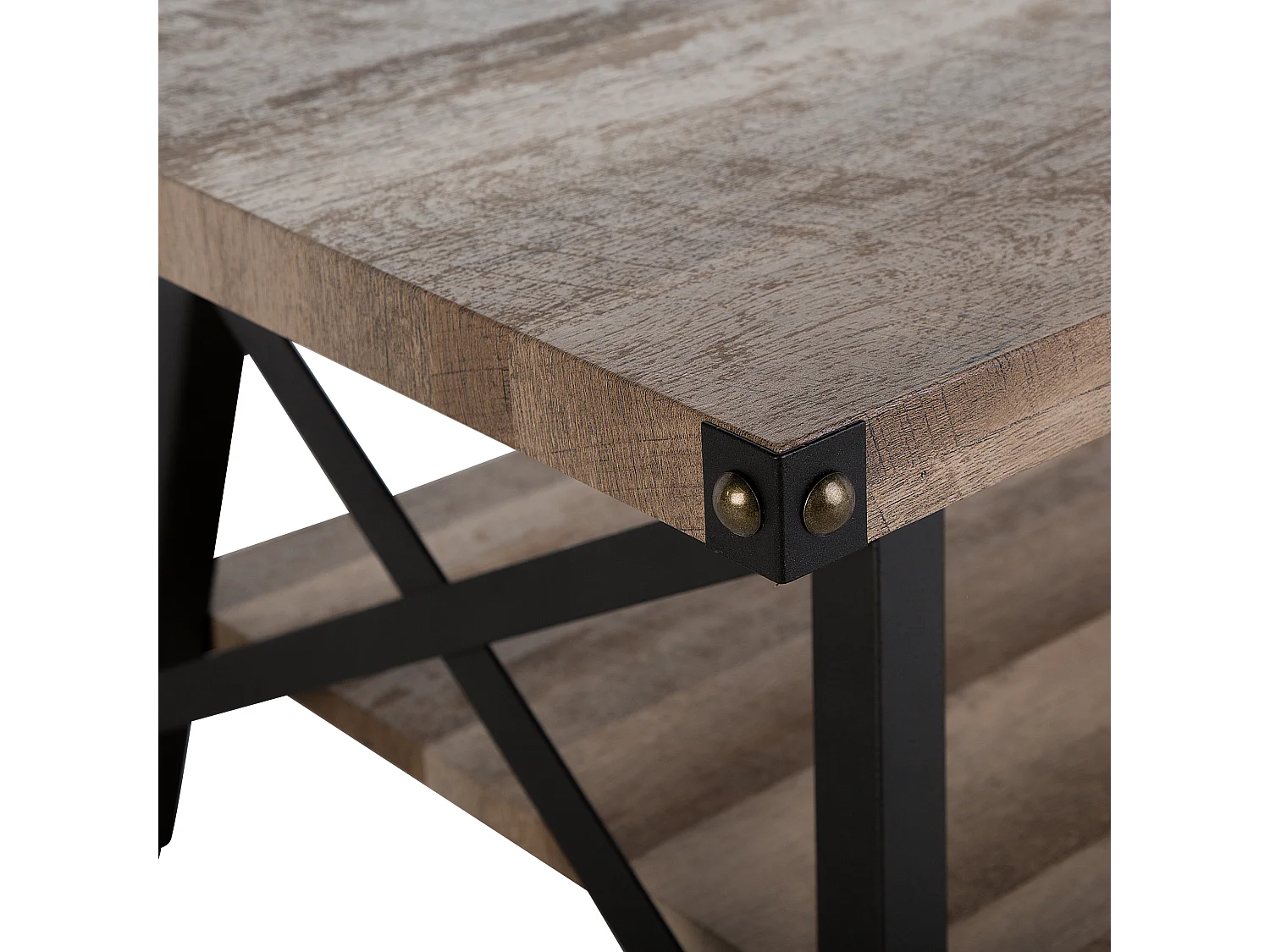 Table basse MDF Taupe CARLIN