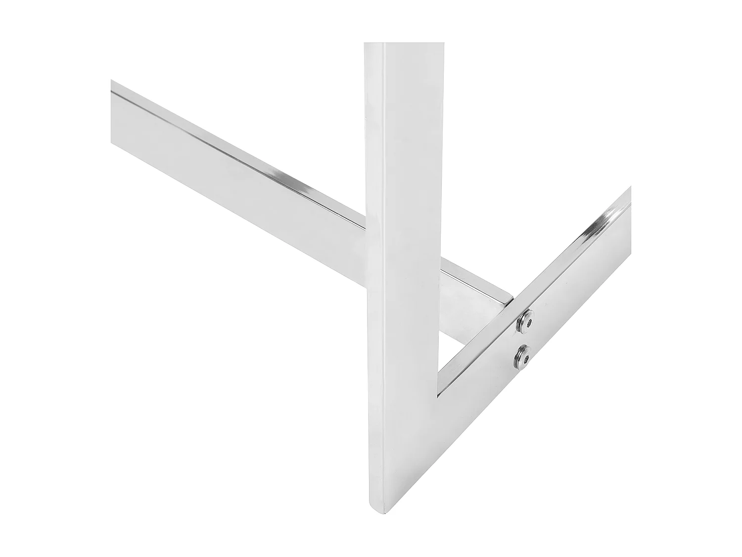 Tavolino da caffè CRYSTAL Vetro temperato Argento