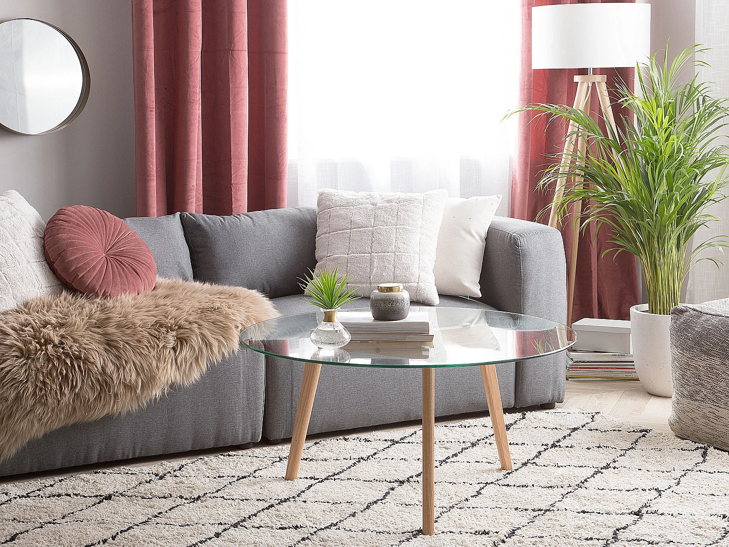 Table basse MINNESOTA Verre Transparent