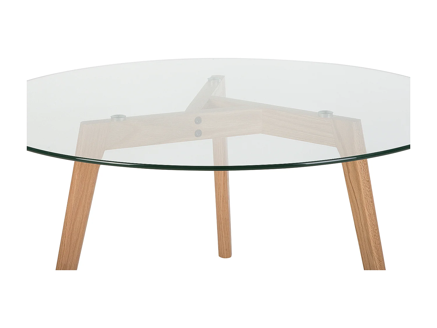 Table basse MINNESOTA Verre Transparent