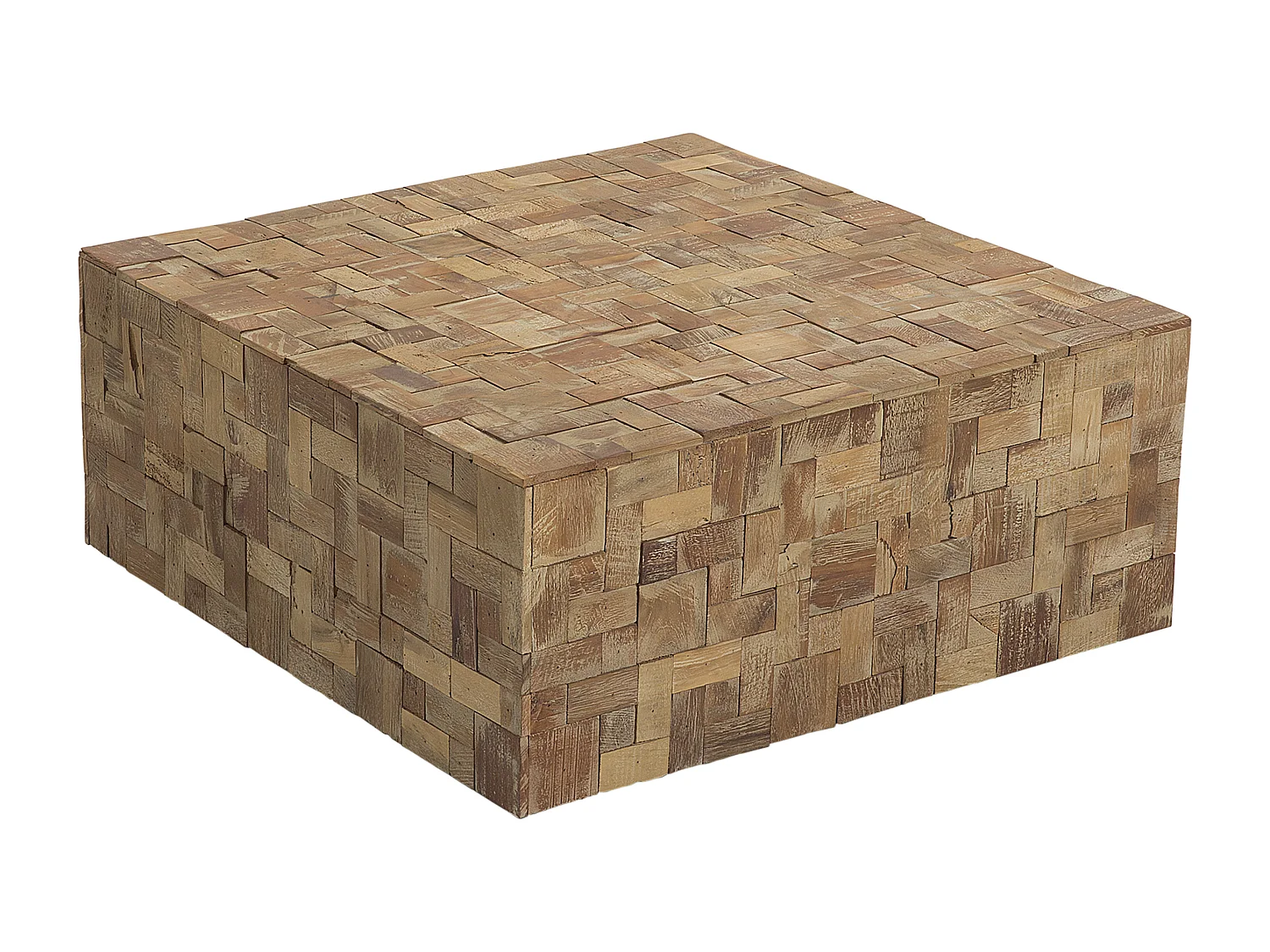 Table basse GAMBO Teck Marron