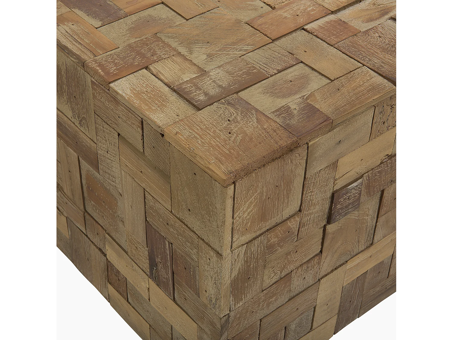 Table basse GAMBO Teck Marron