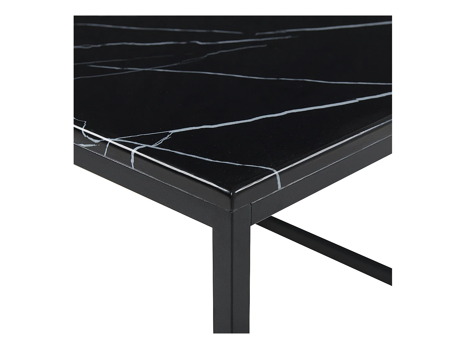 Tavolino da caffè DELANO Marmo nero