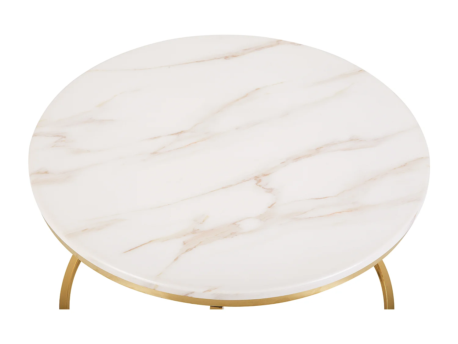 Couchtisch CORAL Gold