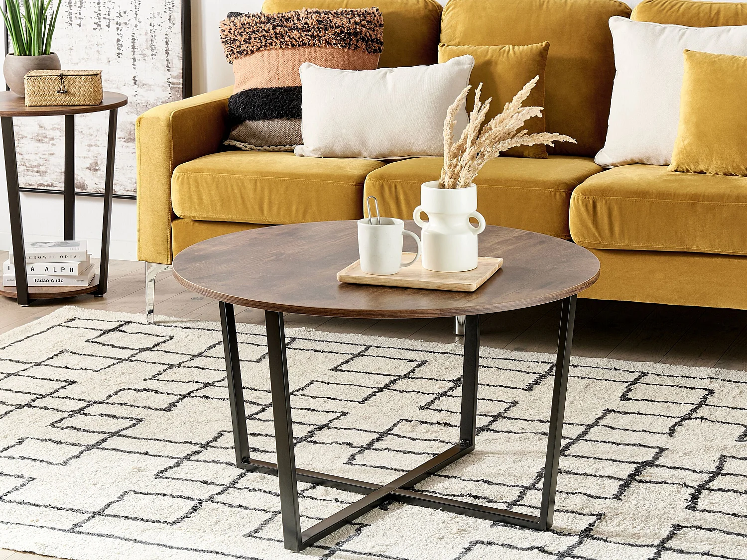 Table basse ORICK Marron foncé