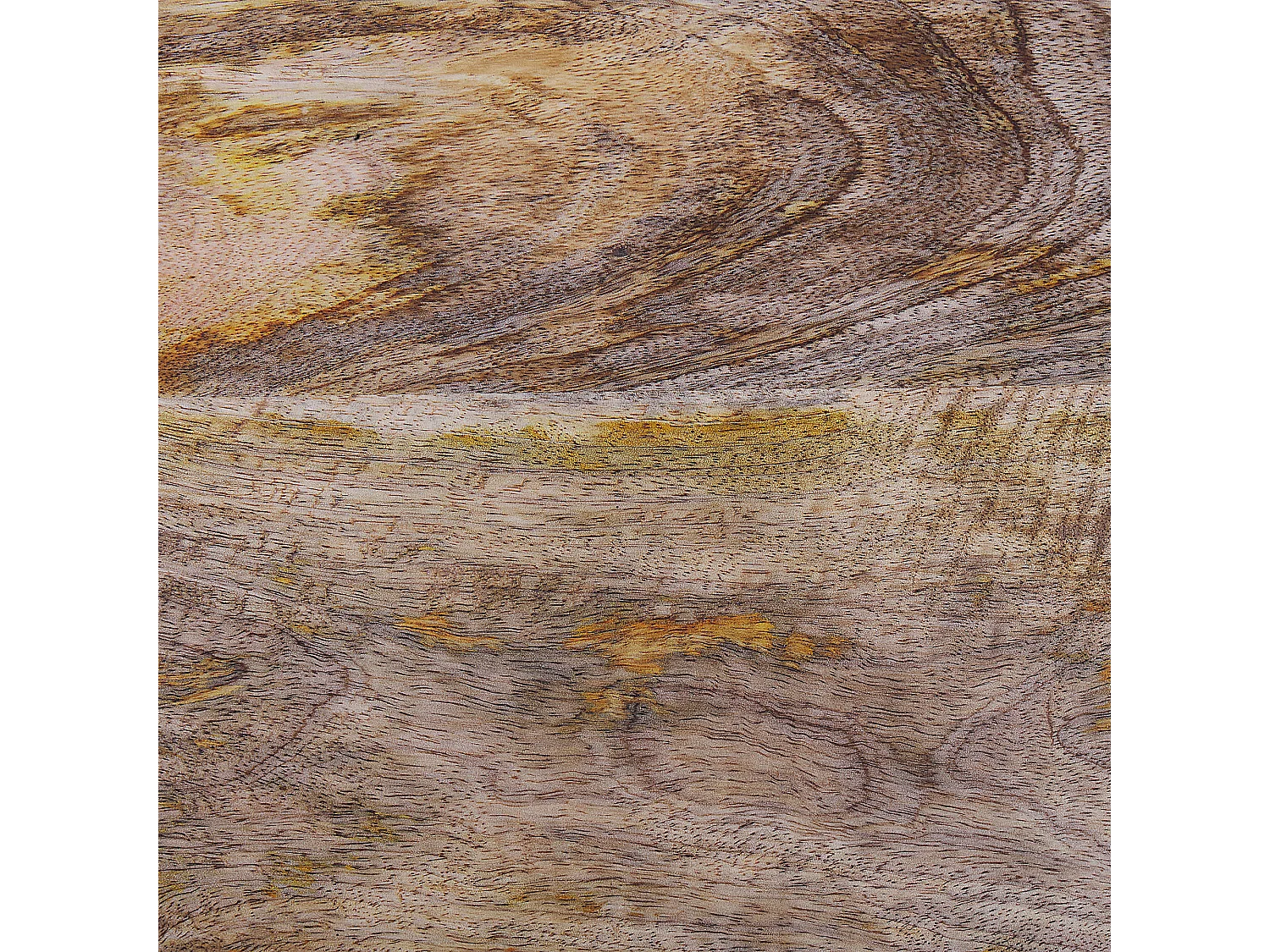 Salontafel mangohout/zwart EDNA