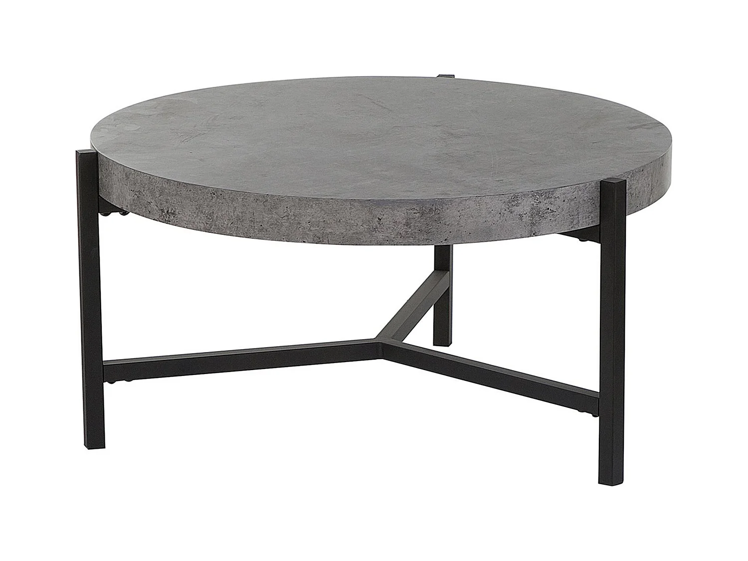 Table basse BONITA Effet béton gris