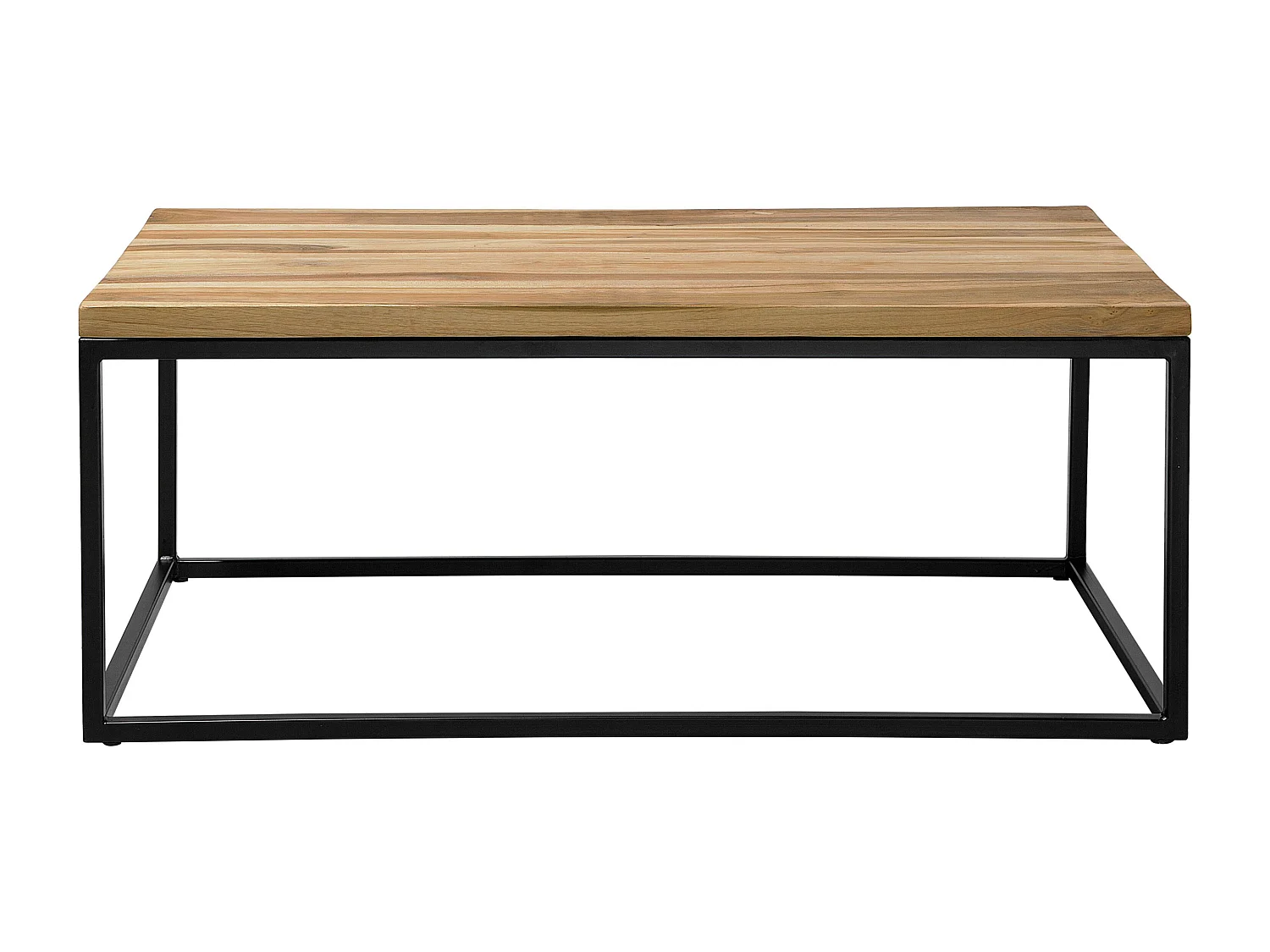 Mesa de centro PROVO Madera de teca Marrón