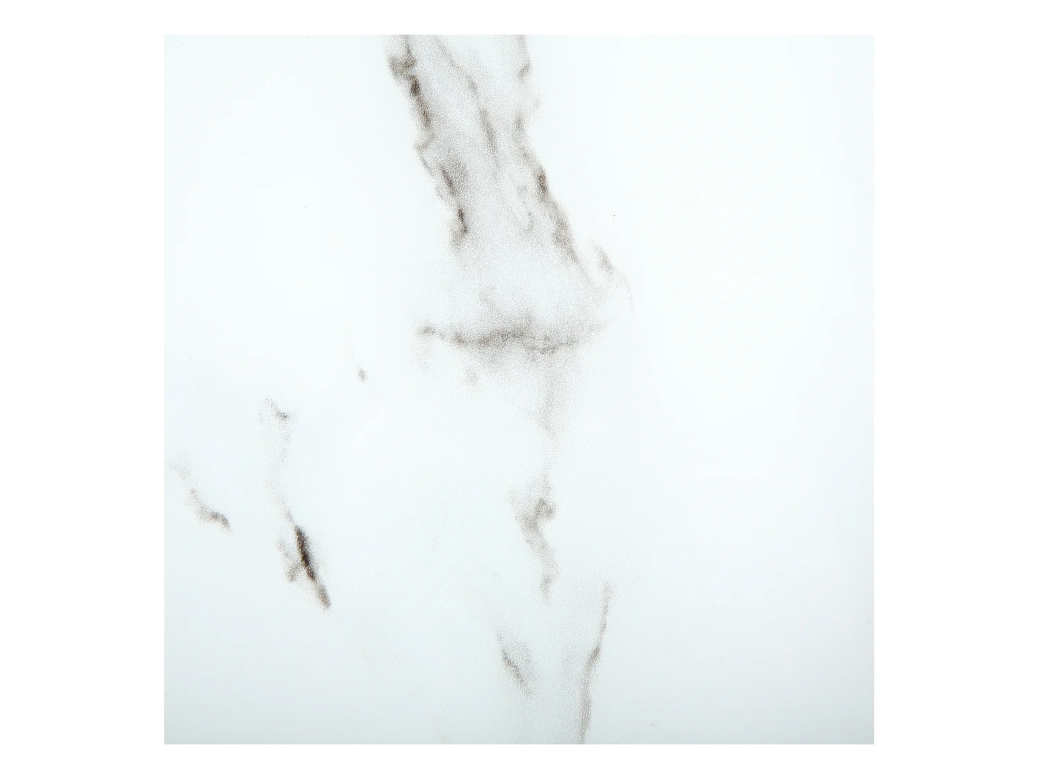 Table basse EMPORIA Verre de sécurité Marbre/argenté