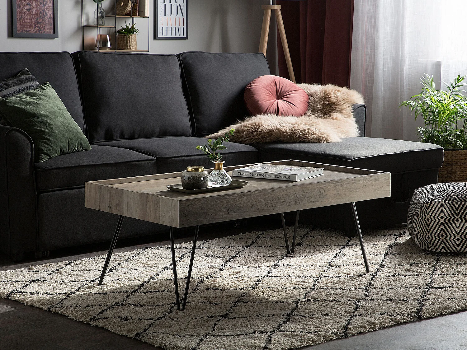 Table basse WELTON Taupe