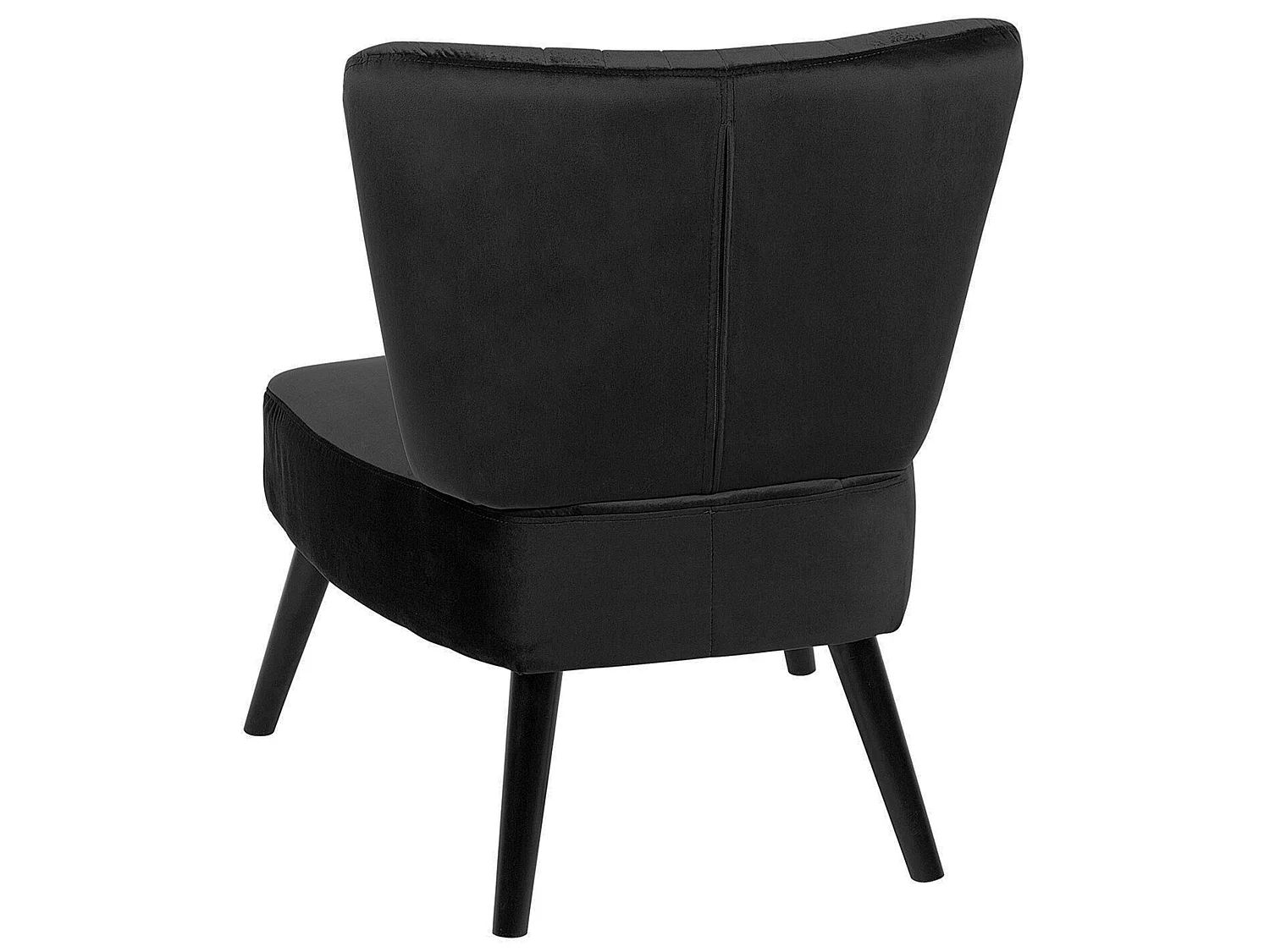 Poltrona VAASA Veludo Preto