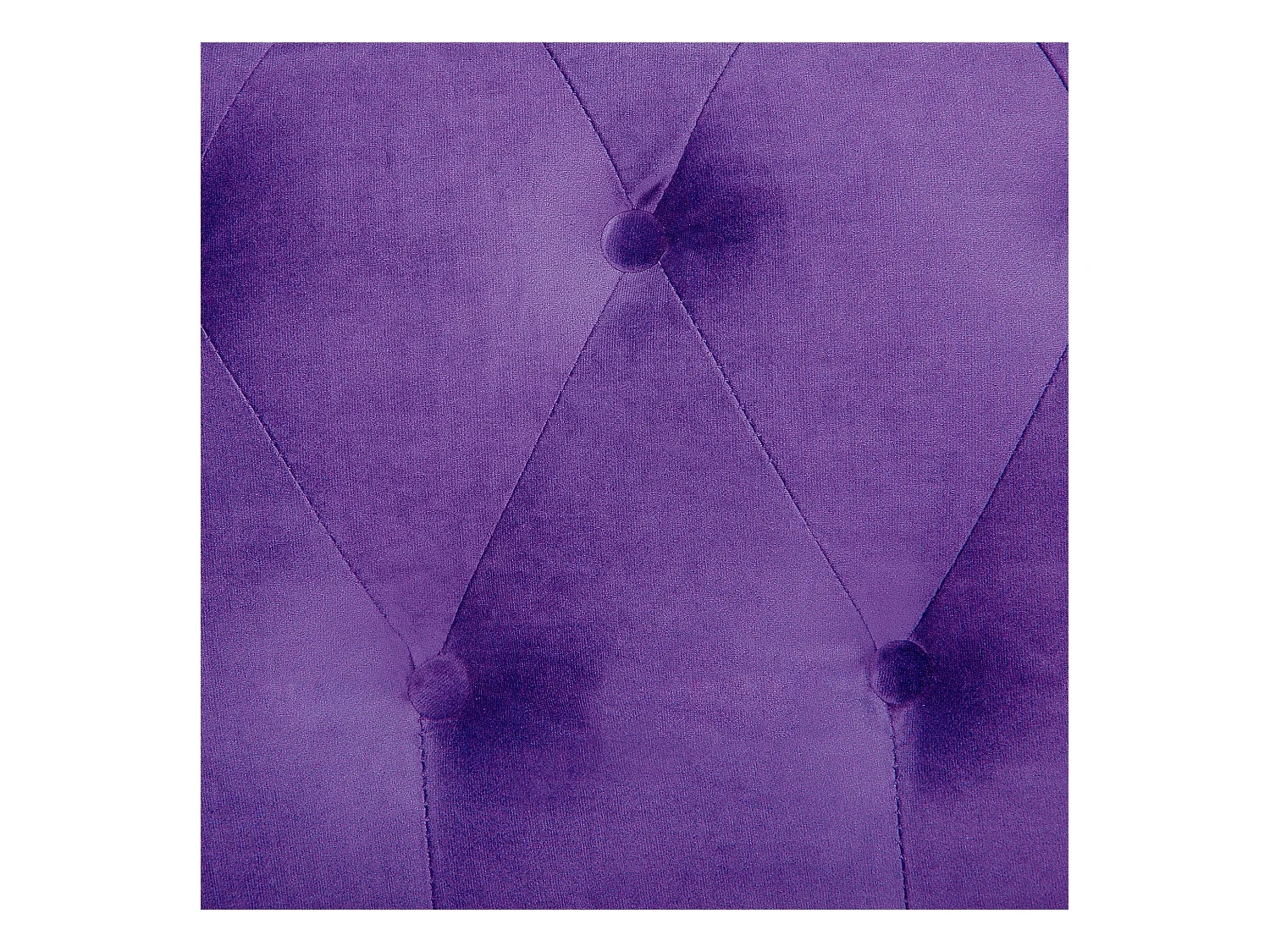 Fauteuil CHESTERFIELD Fluweel Paars