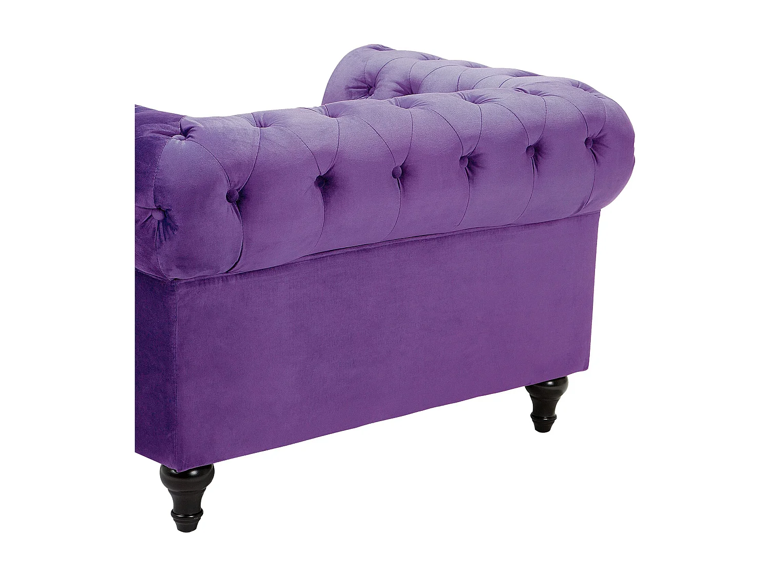 Poltrona CHESTERFIELD Veludo Violeta