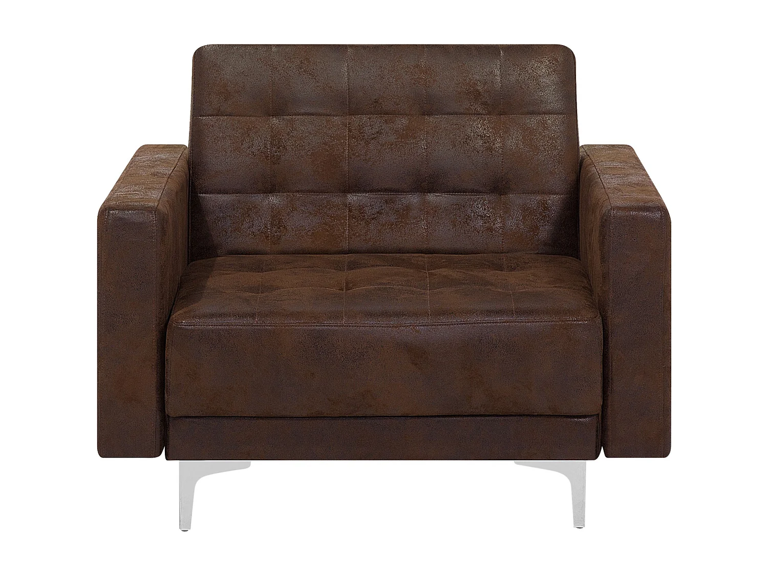 Fauteuil ABERDEEN Cuir PU Marron