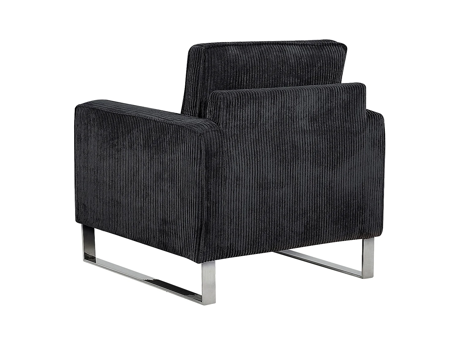 Fauteuil VIND Velours côtelé Noir