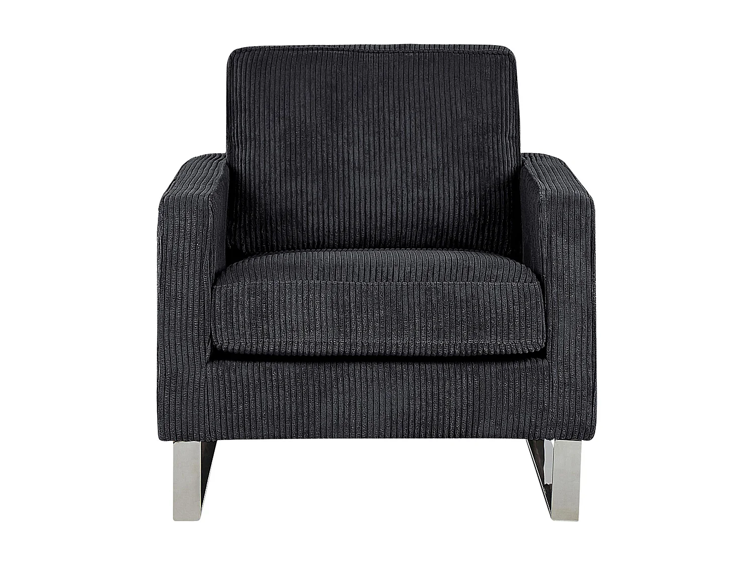 Fauteuil VIND Velours côtelé Noir