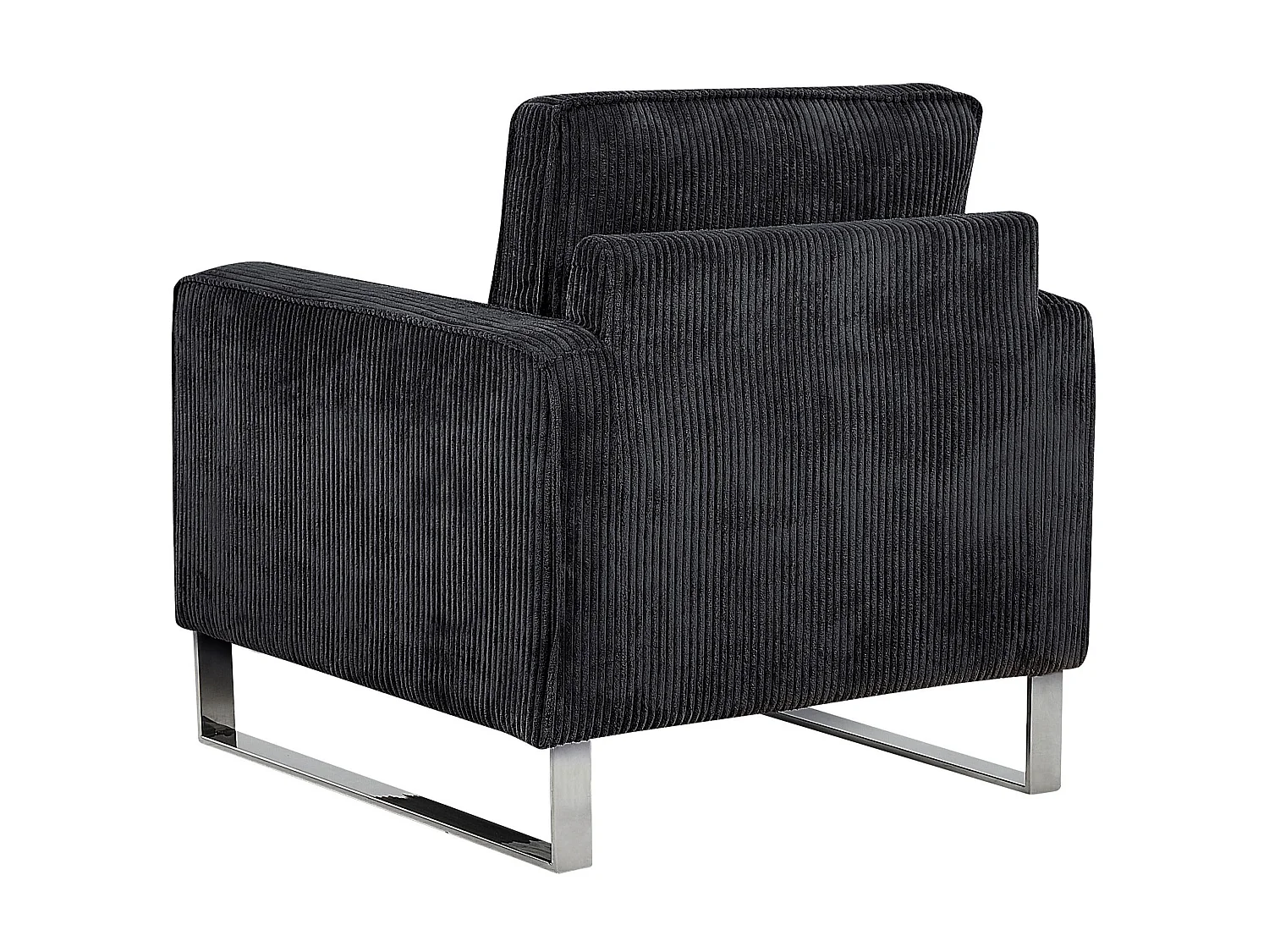 Fauteuil VIND Velours côtelé Noir