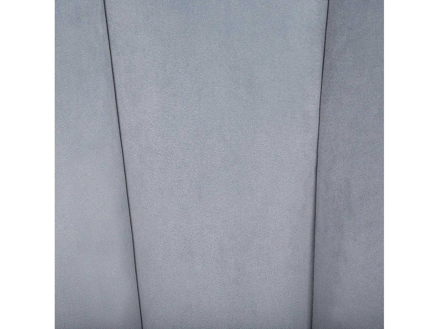 Sessel Samtstoff grau Muschelform mit Holzbeinen dunkelbraun Retro Galmour Dala