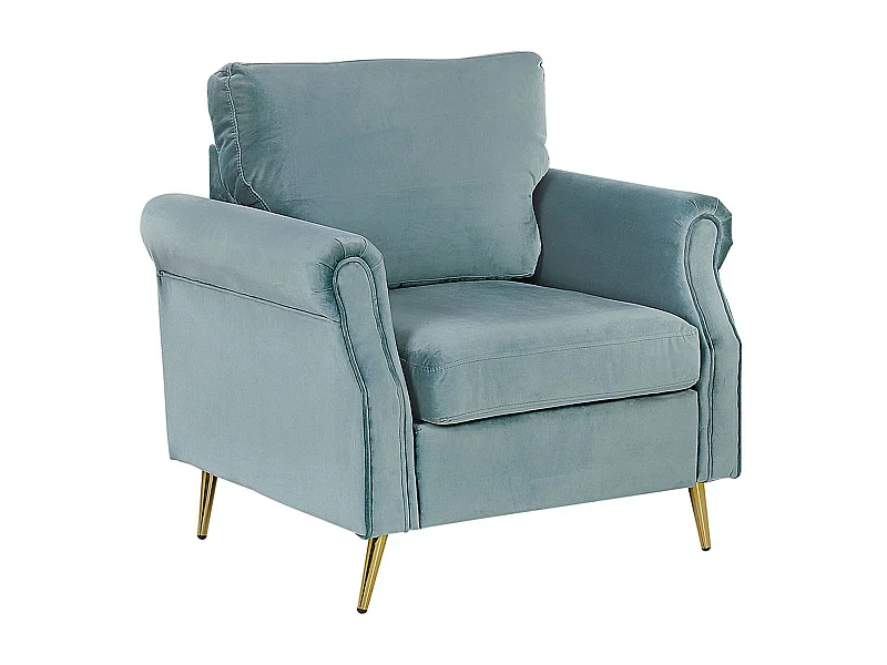 Poltrona VIETAS Velluto Verde menta