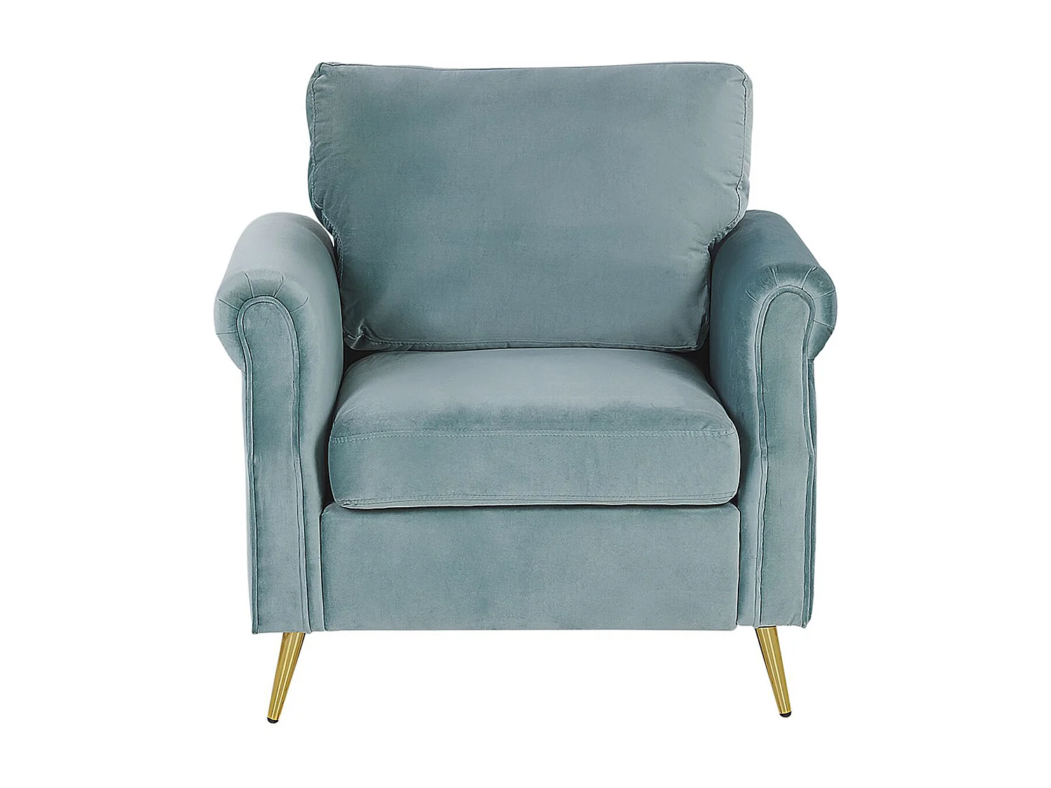 Fauteuil VIETAS Fluweel Mintgroen