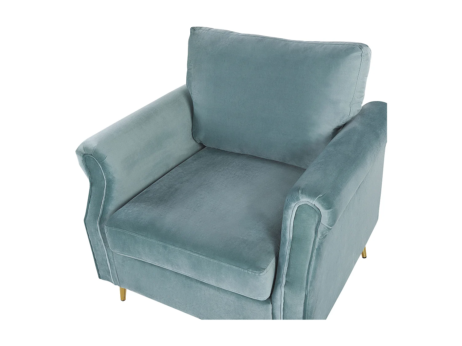 Fauteuil VIETAS Fluweel Mintgroen