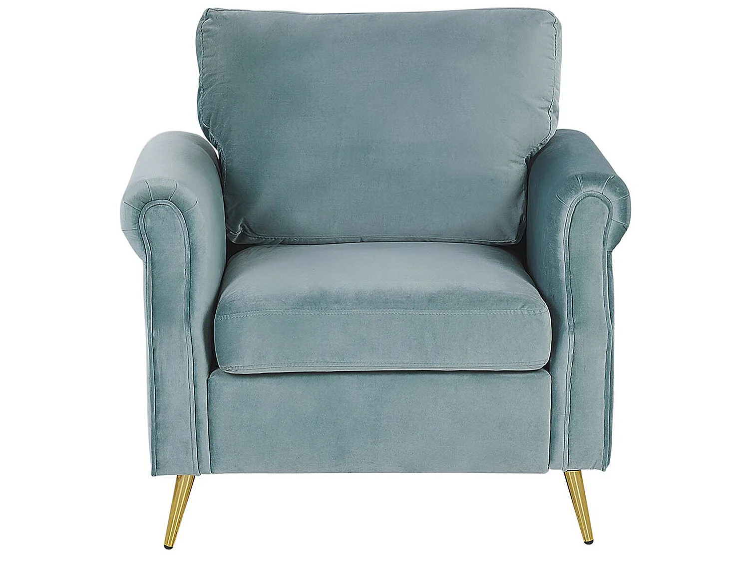 Fauteuil VIETAS Velours Vert menthe