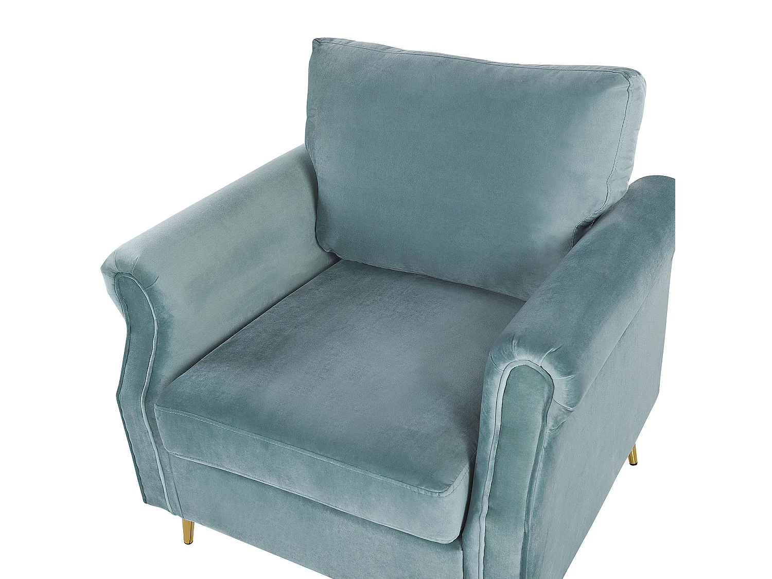 Fauteuil VIETAS Velours Vert menthe