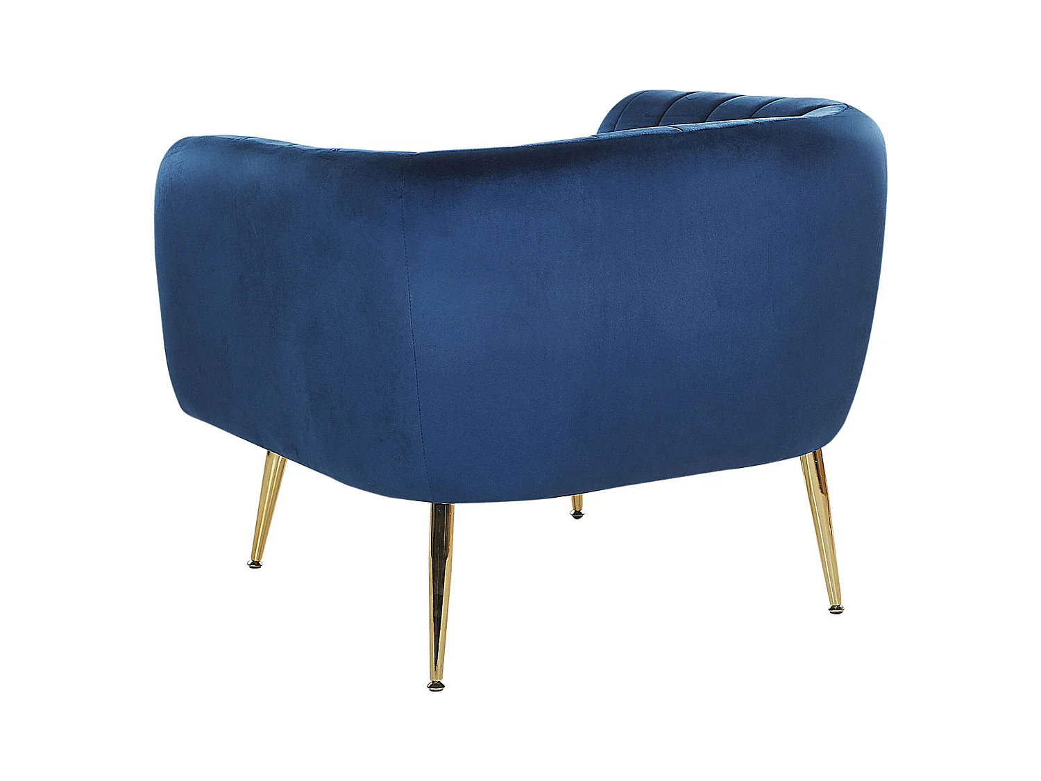 Sillón LACONIA Terciopelo Azul oscuro