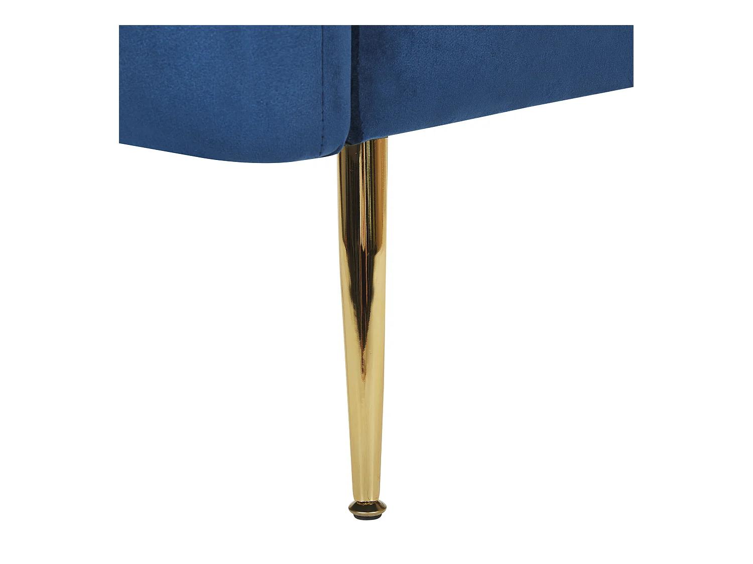 Sillón LACONIA Terciopelo Azul oscuro