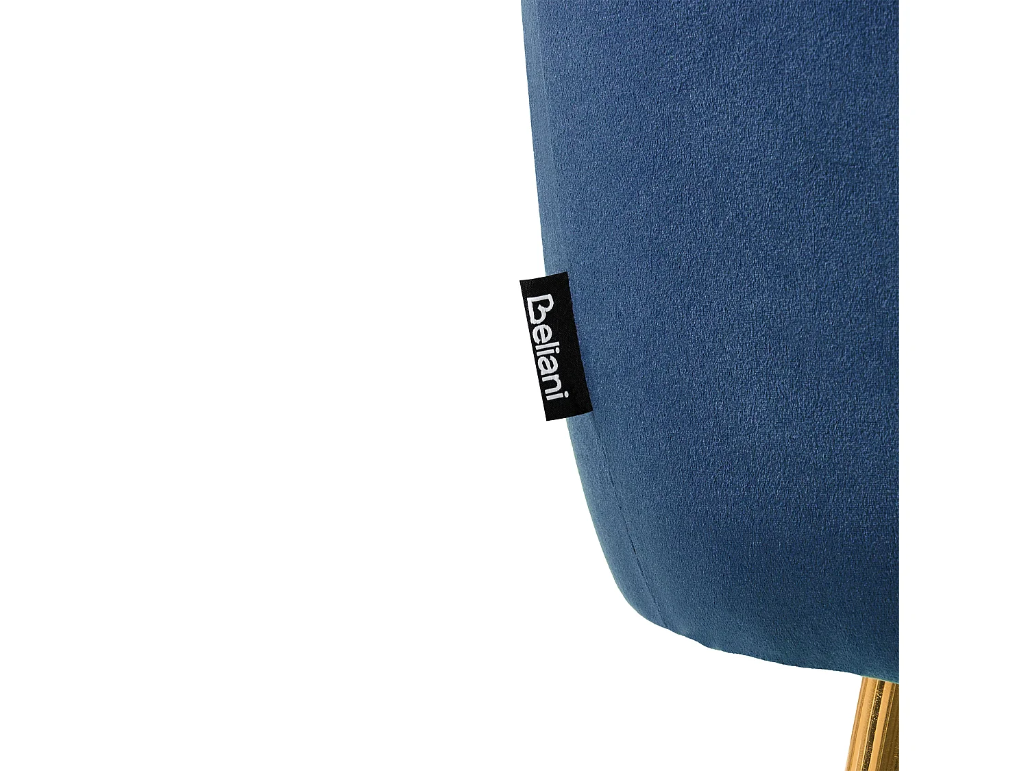 Fauteuil LACONIA Velours Bleu foncé