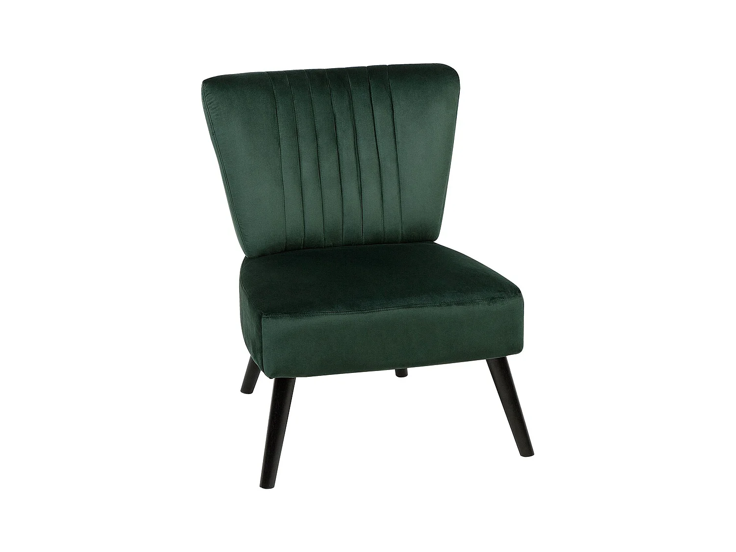 Fauteuil VAASA Velours Vert émeraude
