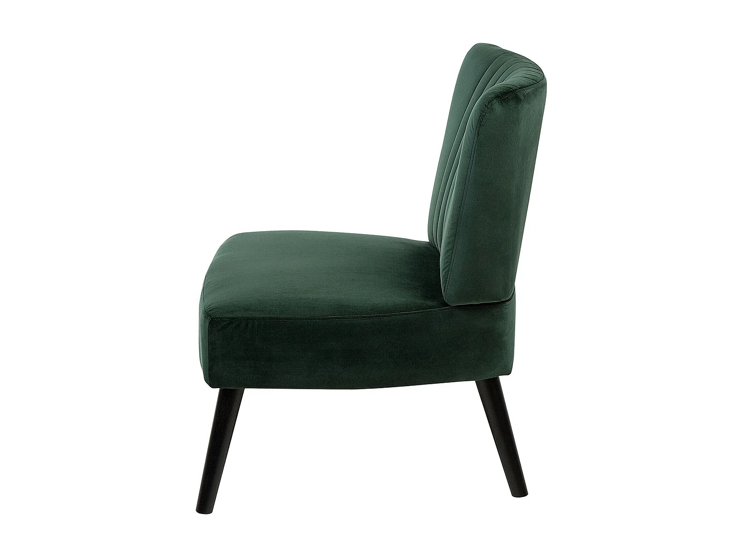 Poltrona VAASA Velluto Verde smeraldo