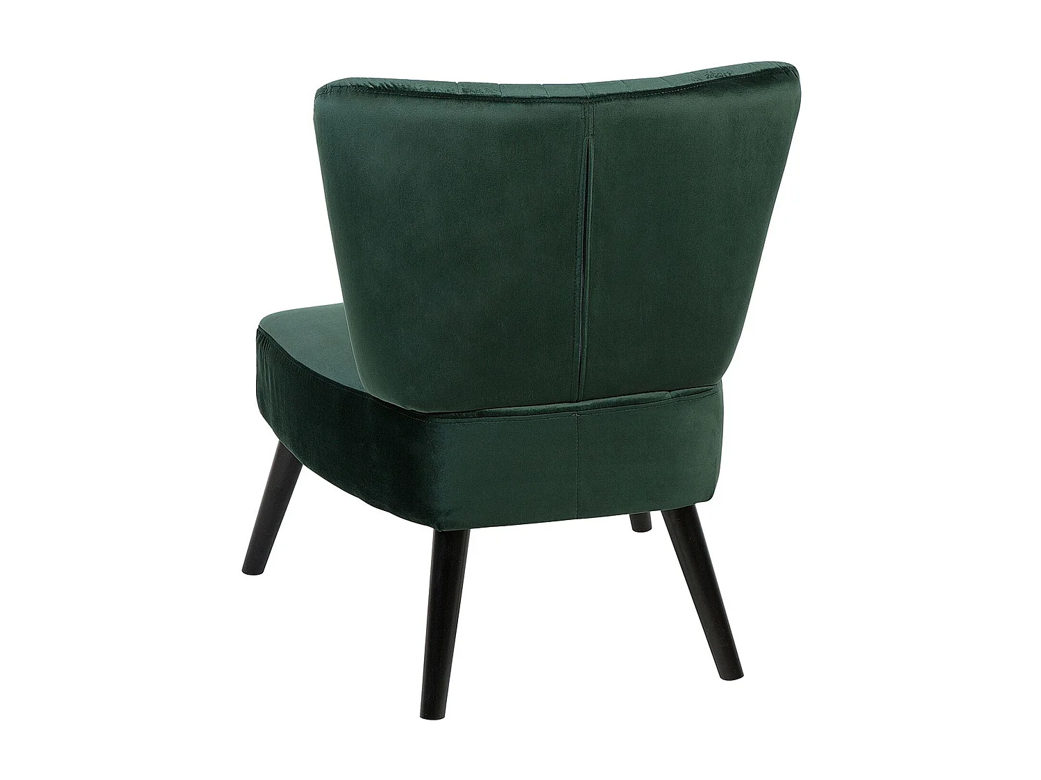 Poltrona VAASA Velluto Verde smeraldo